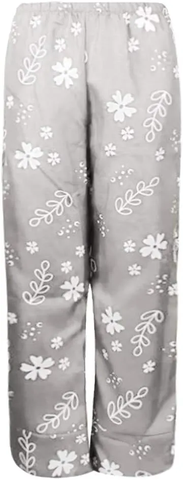 4X Yoga Pant Linen Pants Women Pants Casual Cropped Baggy Trousers Elastic Waisted Yoga Comfy Loose