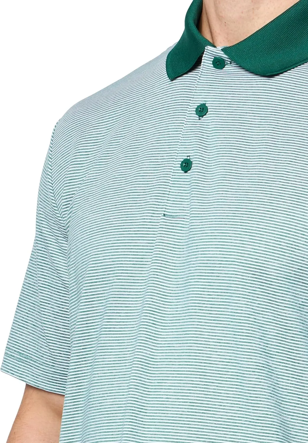 adidas Men's Ultimate365 Ottoman Stripe Polo Shirt