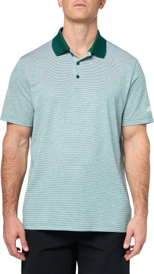 adidas Men's Ultimate365 Ottoman Stripe Polo Shirt