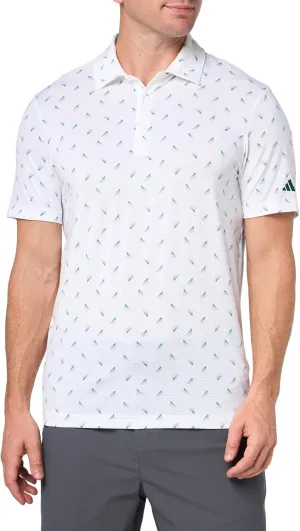 adidas Men's Ultimate365 Printed Mesh Polo Shirt