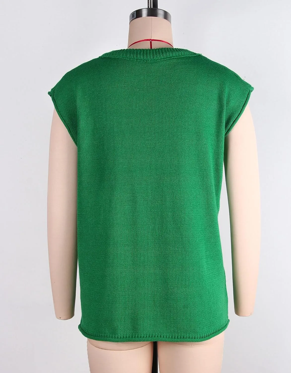 Alsol Lamesa Womens Cap Sleeve Sweater Vest Knit Lightweight Pullover Sweaters Crewneck Tank Tops