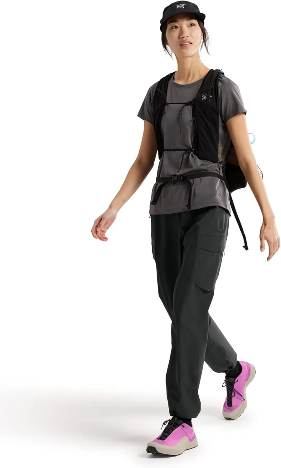 Arc'teryx Taema Crew Neck Shirt SS Women's | High-Performance Wicking Top - Redesign