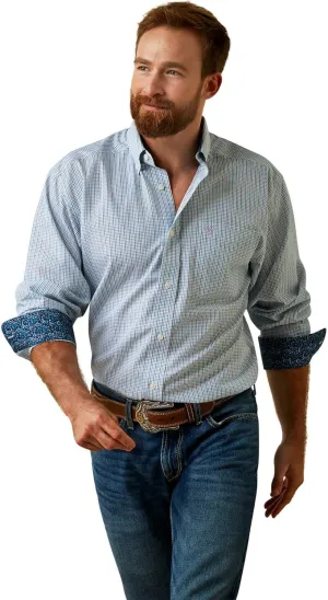 ARIAT Mens Emerson White Shirt