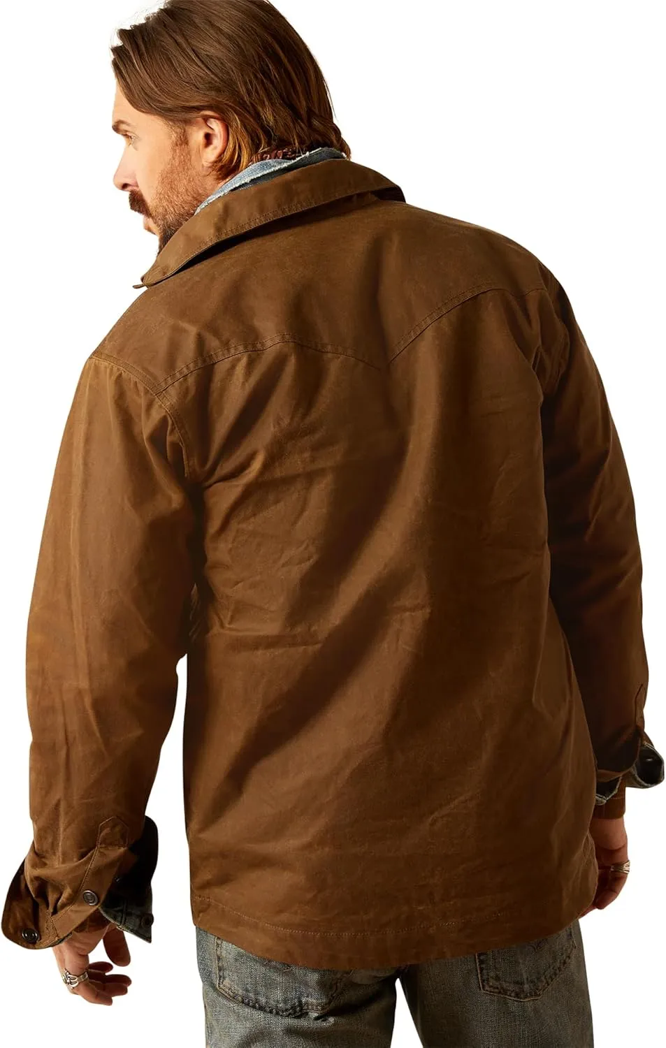 Ariat Men's Yellowstone Herder Waxed Shirt Jacket