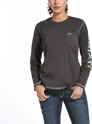 ARIAT Women's Rebar Workman Logo T-Shirt