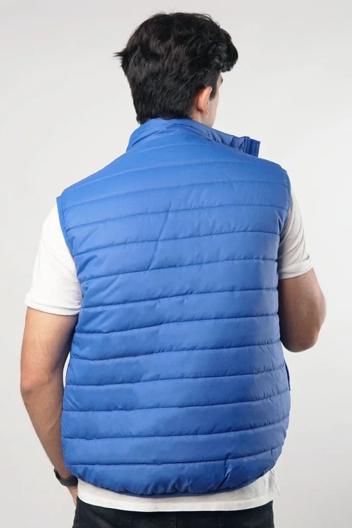 Azure Quilted Puffer Jacket