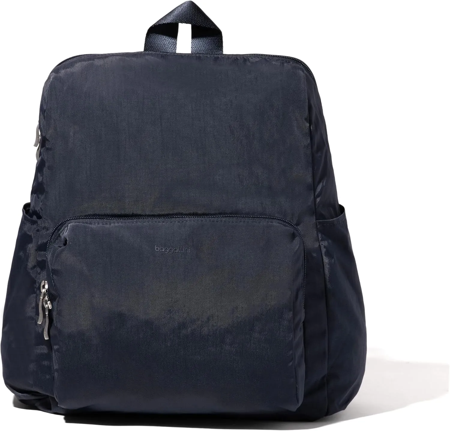 Baggallini Women's Carryall Packable Backpack, French Navy