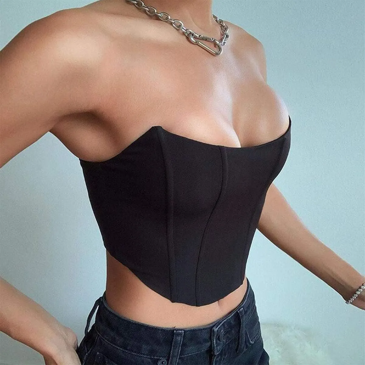 Camisole Tops for Women Sexy Sleeveless Lace Crop Top Summer Backless Trendy Y2K Fashion Tank Top Shirts