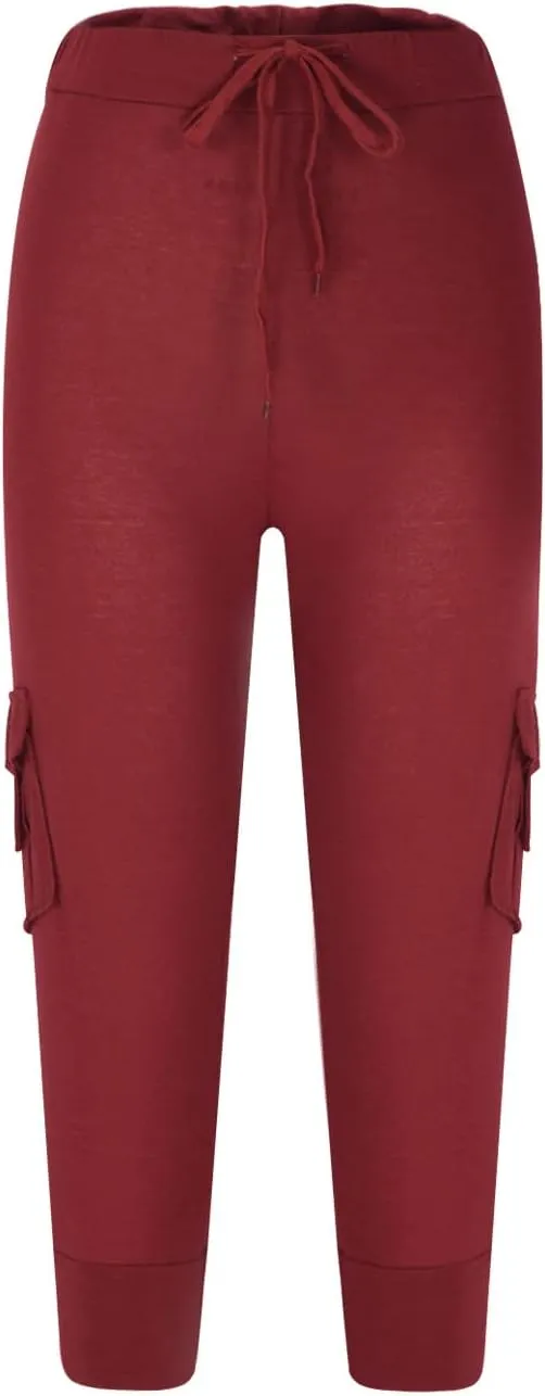 Capri Pants for Women 2024 Capri Leggings Lightweight Summer Casual High Wasit Stretch Pants Cropped Trousers