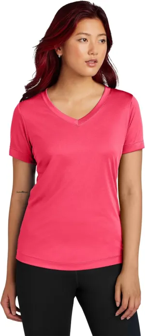 Clothe Co. Workout Tops for Women, Workout Shirt Women, V-Neck Gym Tops for Women (Available in Plus Sizes)