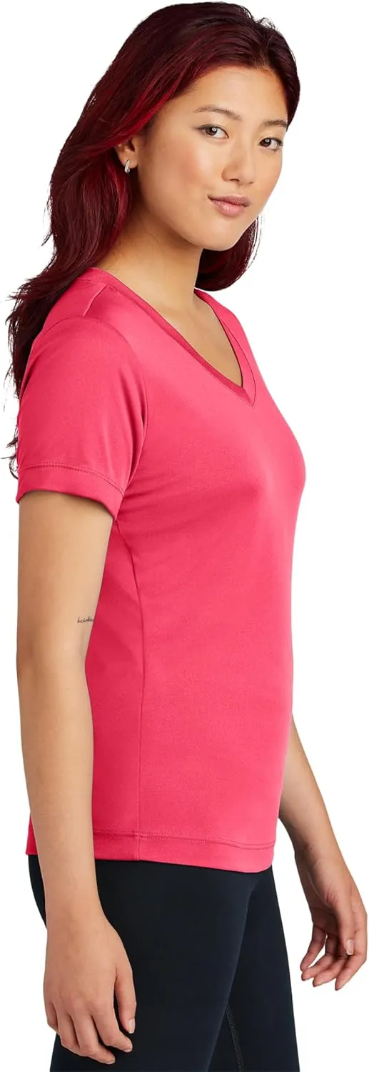 Clothe Co. Workout Tops for Women, Workout Shirt Women, V-Neck Gym Tops for Women (Available in Plus Sizes)