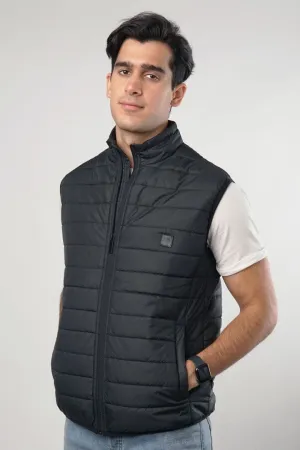 Ebon Quilted Puffer Jacket