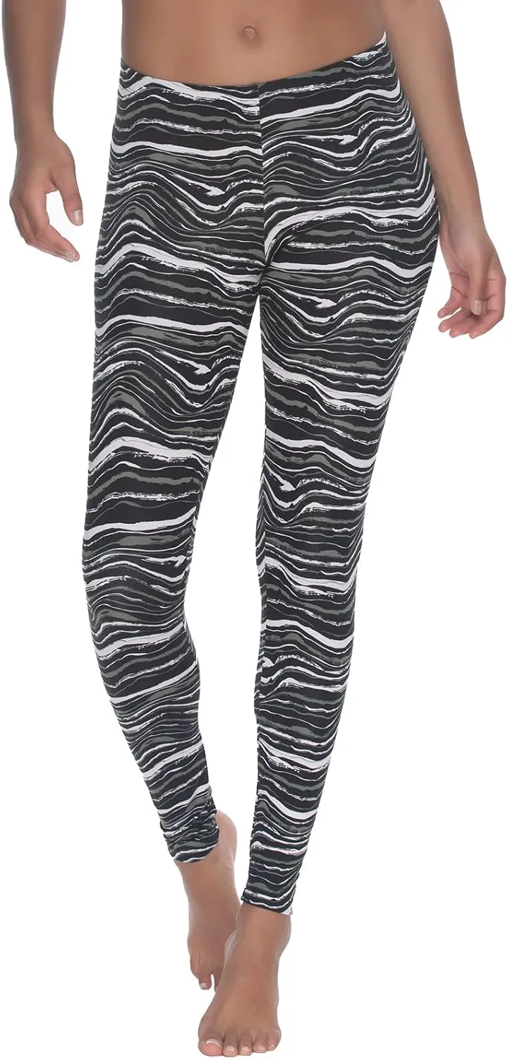 Felina Velvety Super Soft Lightweight Leggings 2-Pack - for Women - Yoga Pants, Workout Clothes