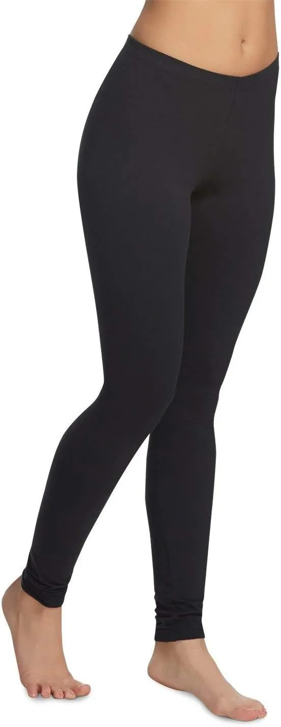 Felina Velvety Super Soft Lightweight Leggings 2-Pack - for Women - Yoga Pants, Workout Clothes