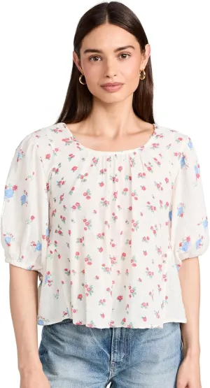 Free People Women's Chloe Printed Top
