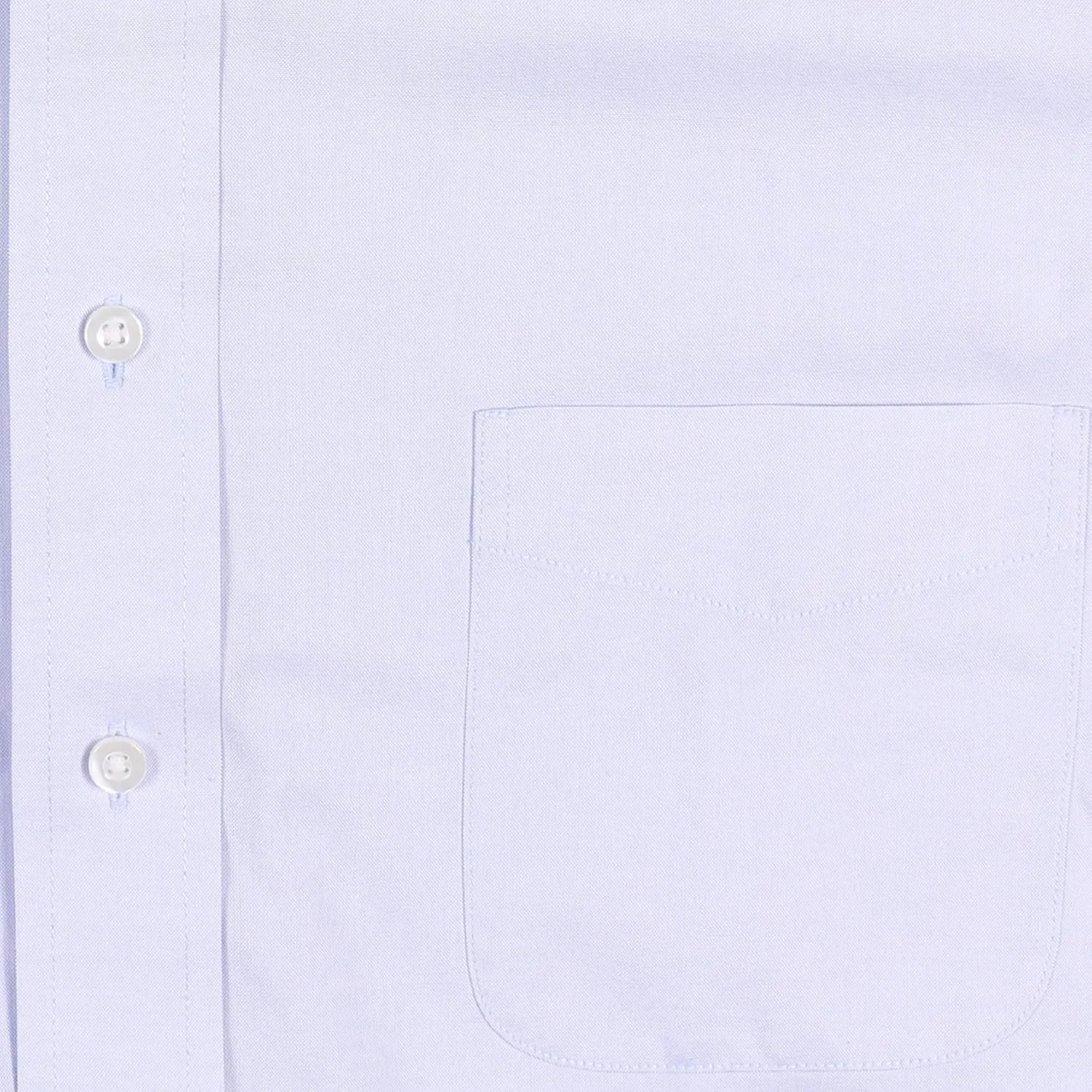 Gold Label Men's Fitted Long Sleeve Dress Shirt with Pocket and Button-Down Collar, Non-Iron