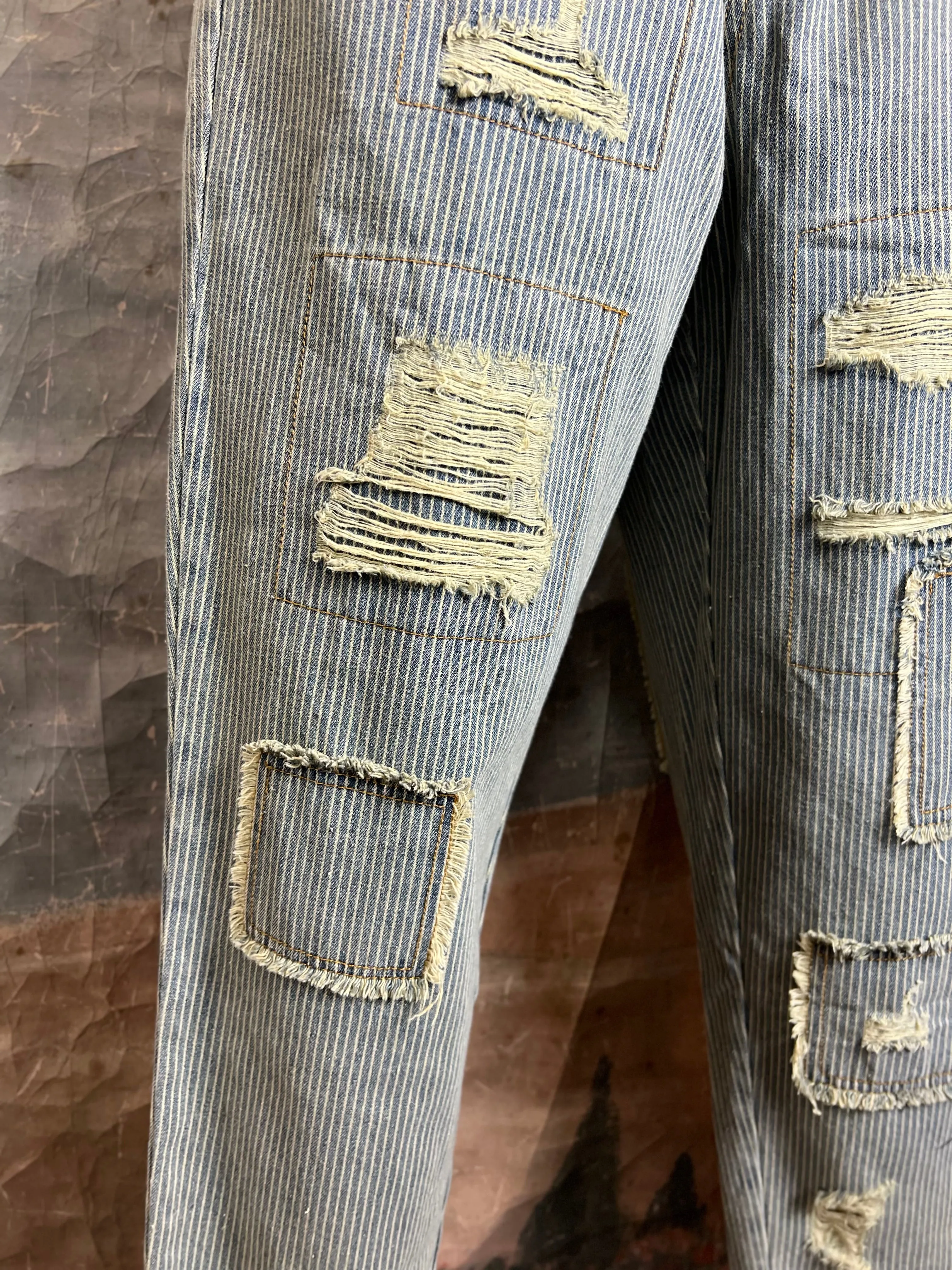 JG- On The Road Striped Pants