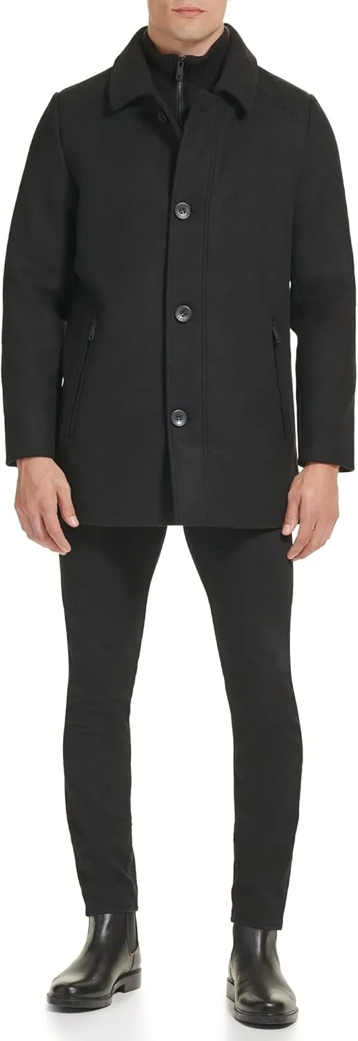 Kenneth Cole Men's Wool Top Coat