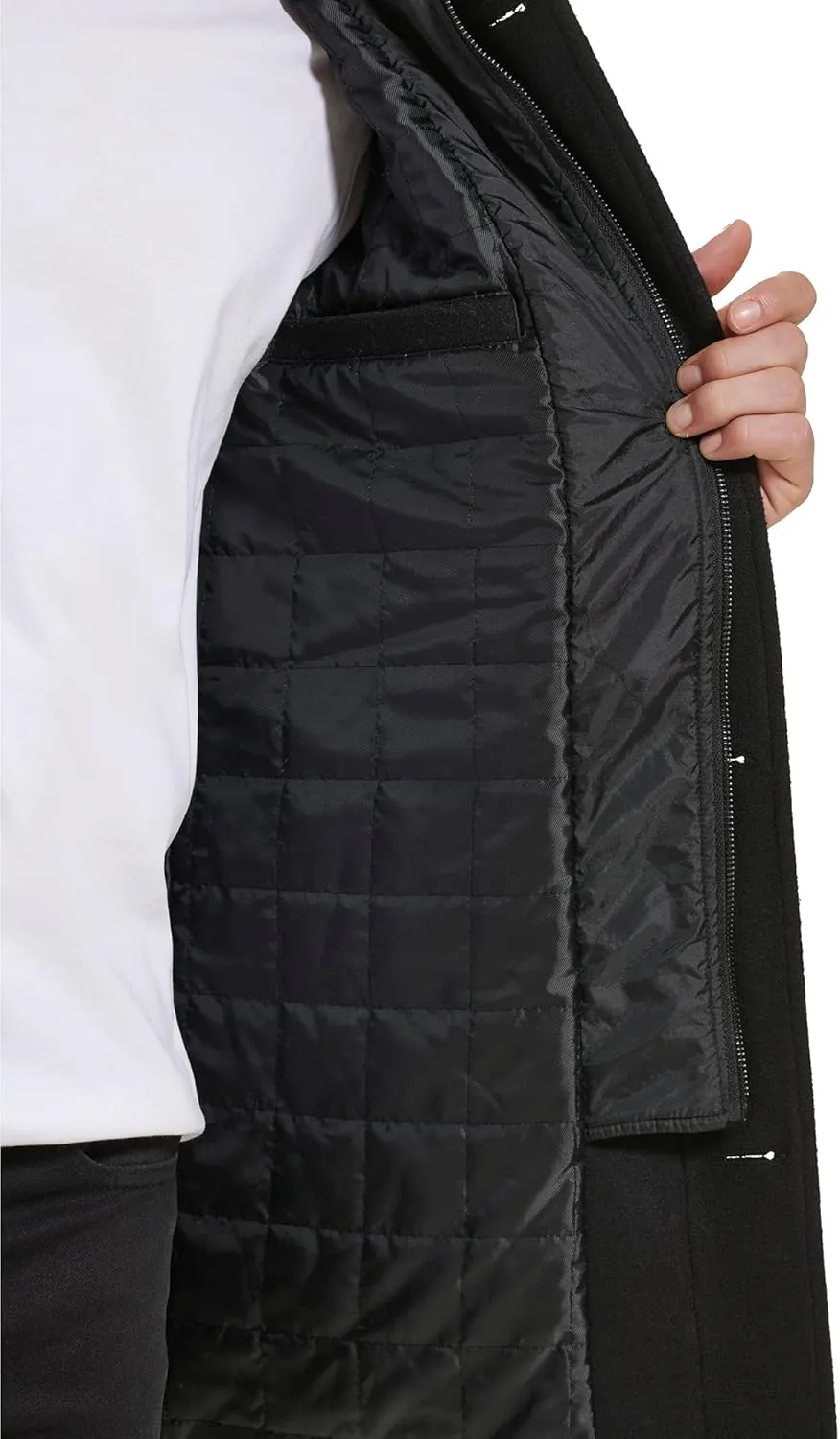 Kenneth Cole Men's Wool Top Coat