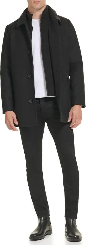 Kenneth Cole Men's Wool Top Coat