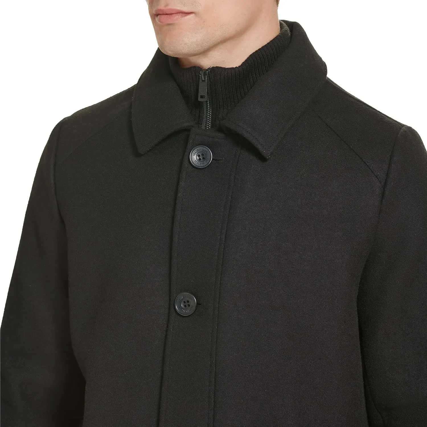Kenneth Cole Men's Wool Top Coat