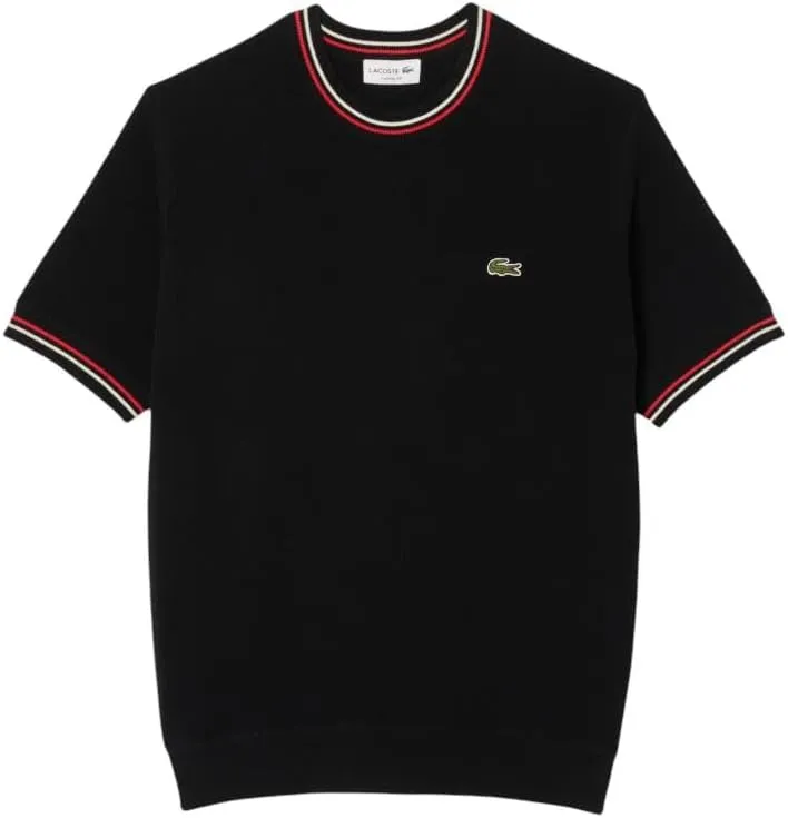Lacoste Men's Short Sleeve Classic Fit Crew Neck Sweater