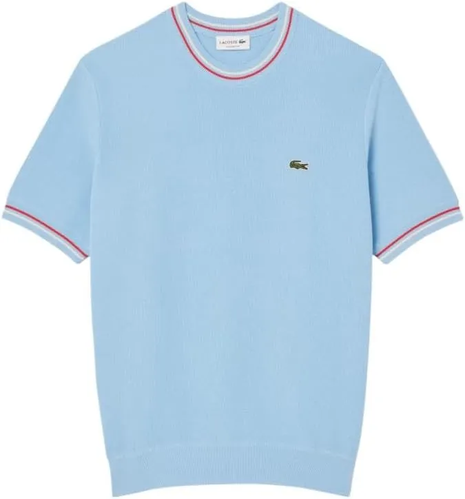 Lacoste Men's Short Sleeve Classic Fit Crew Neck Sweater