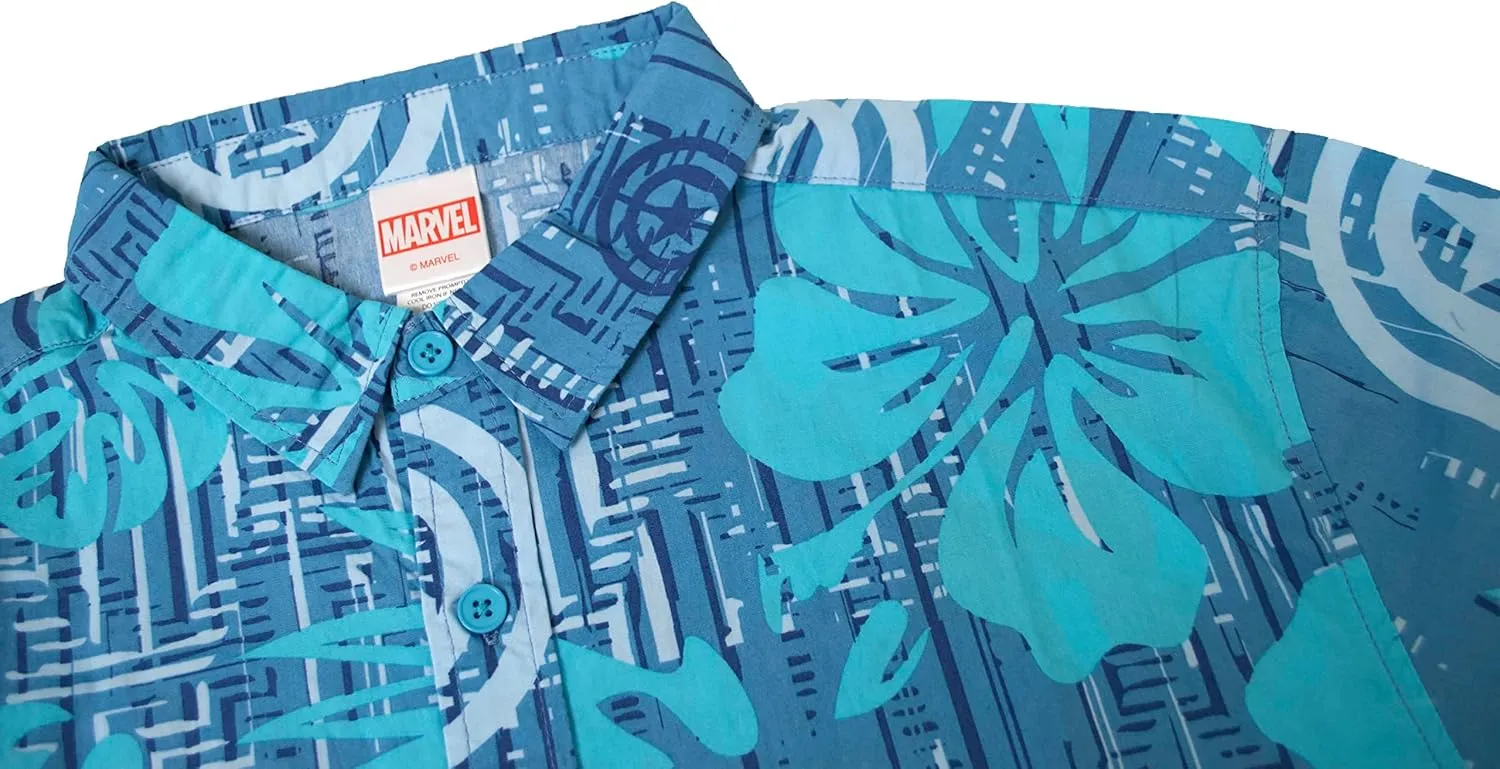 Marvel Men's Button Down Shirt