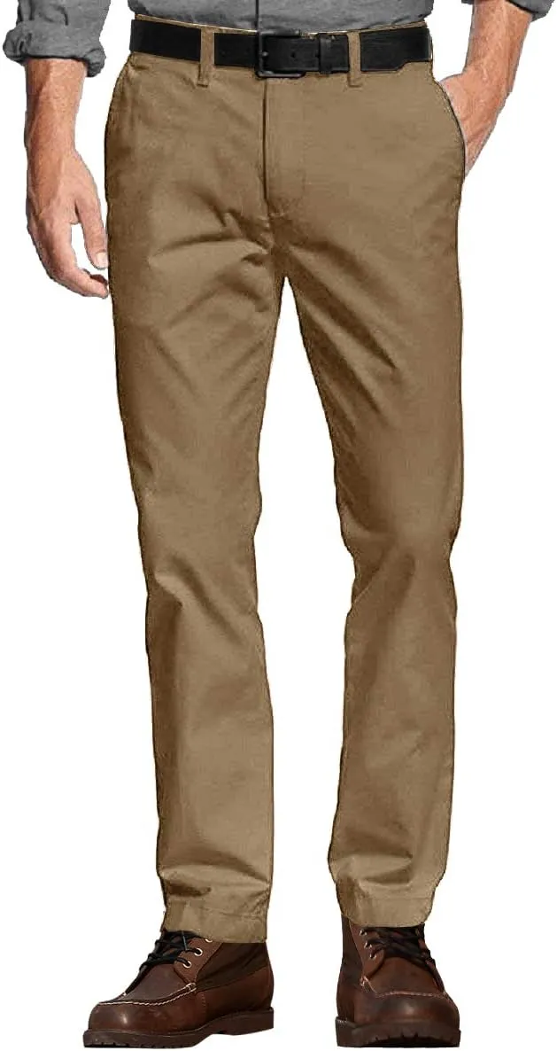 Match Men's Slim Tapered Stretchy Casual Pants #8105