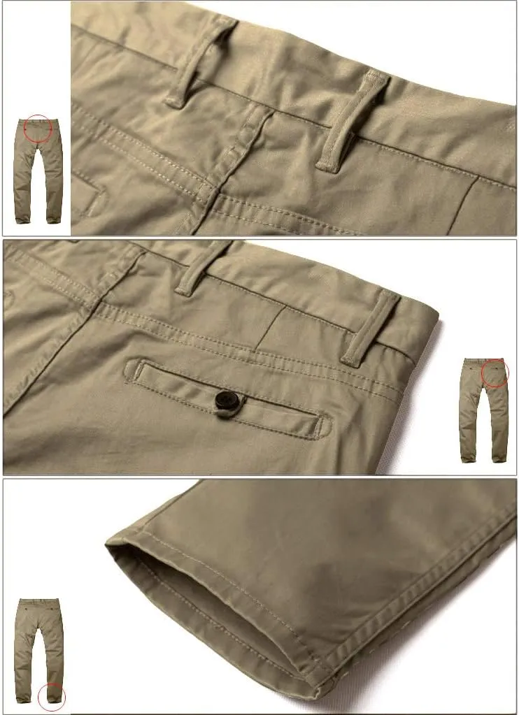 Match Men's Slim Tapered Stretchy Casual Pants