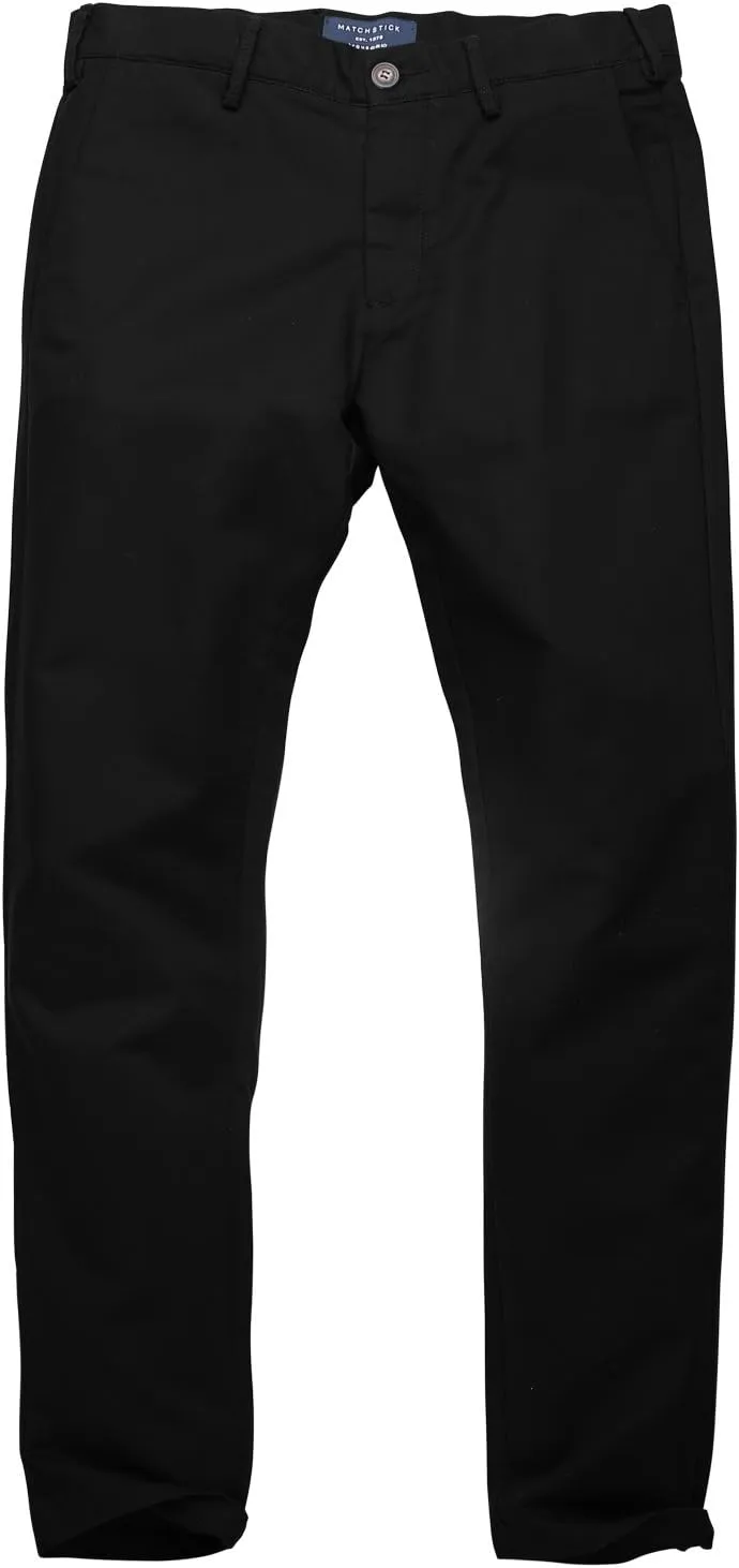 Match Men's Slim Tapered Stretchy Casual Pants