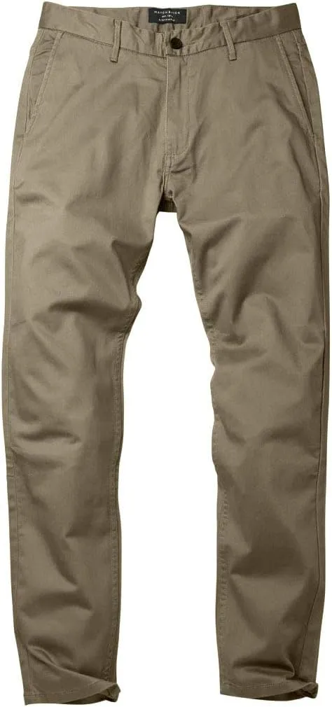 Match Men's Slim Tapered Stretchy Casual Pants