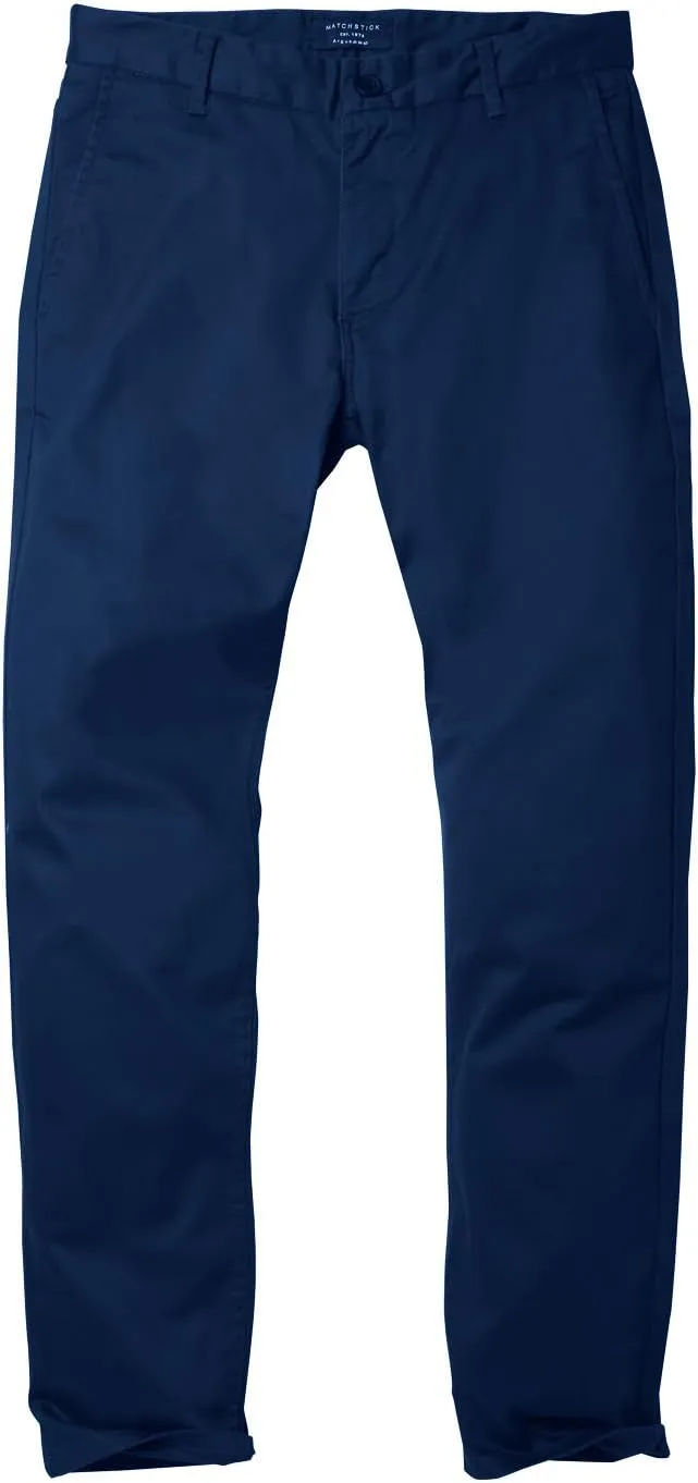 Match Men's Slim Tapered Stretchy Casual Pants