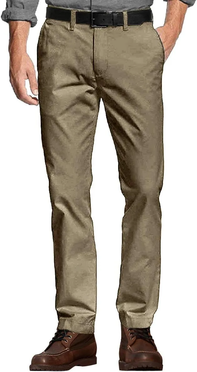 Match Men's Slim Tapered Stretchy Casual Pants