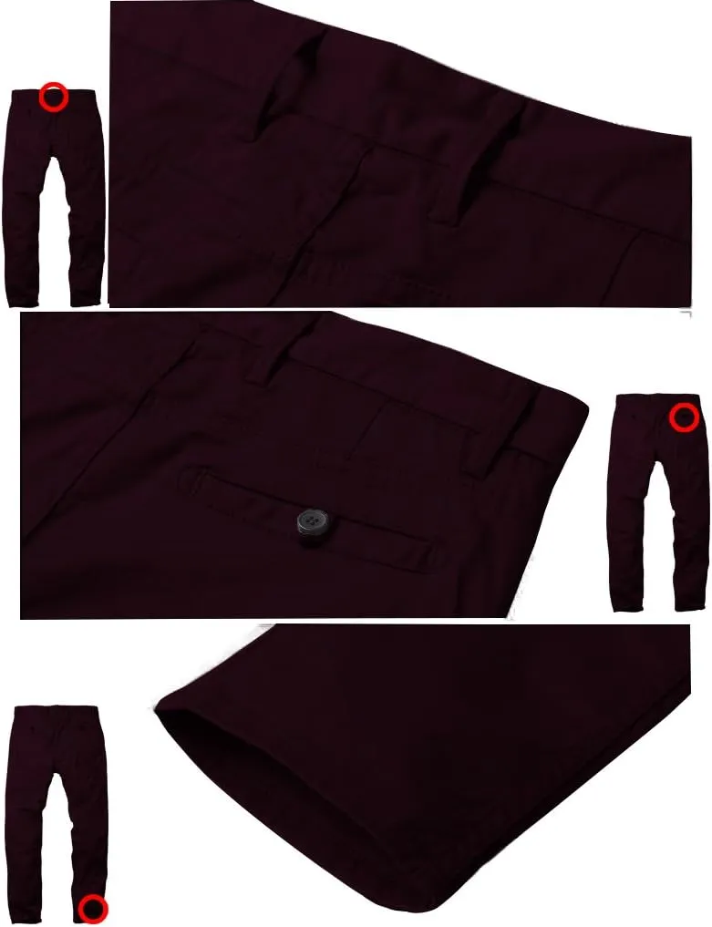 Match Men's Slim Tapered Stretchy Casual Pants