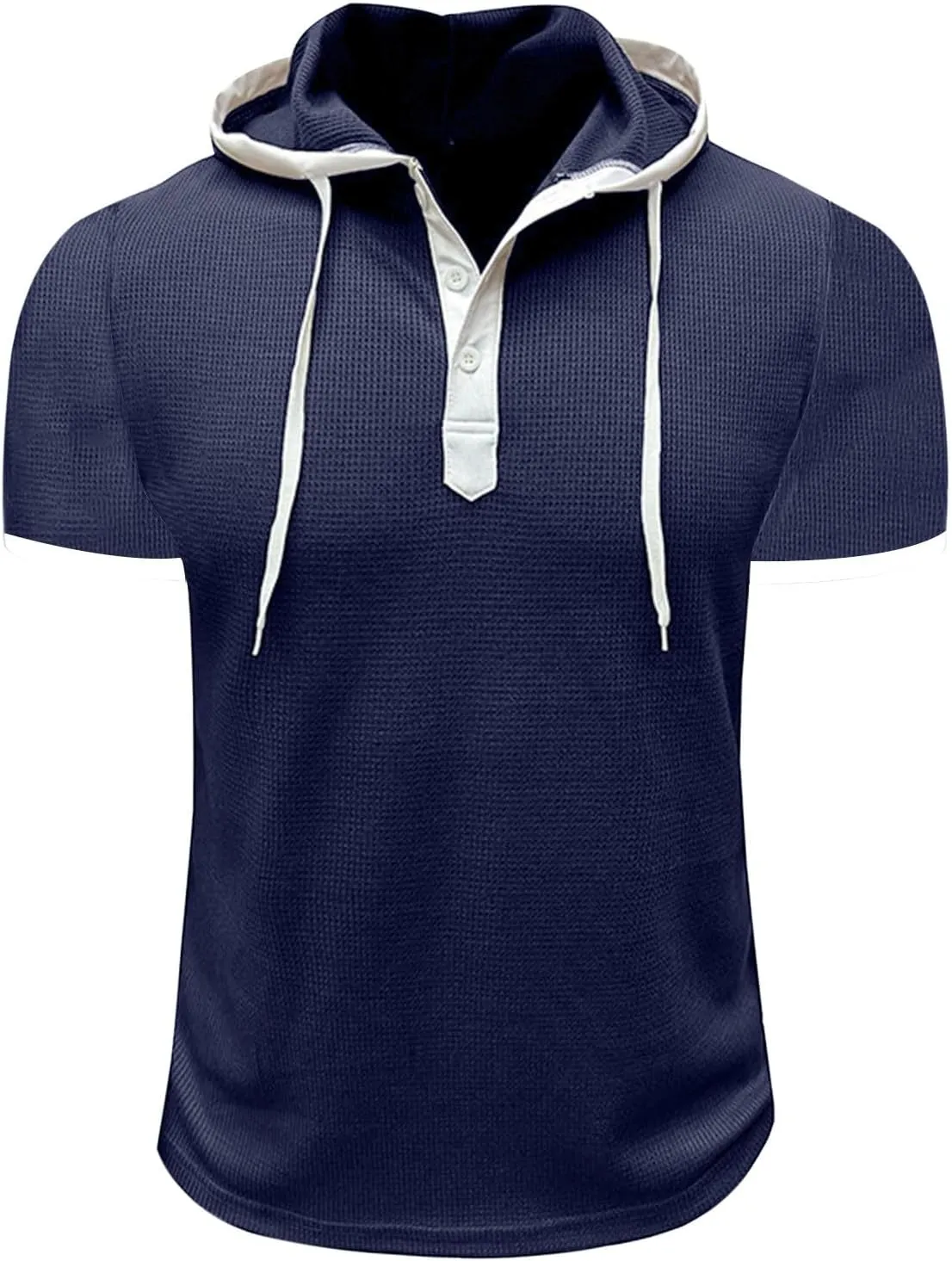 Men Essential Quick-Dry T Shirt Quick Dry Workout Top Minimalist Logo Athletic Summer Ready Tunics