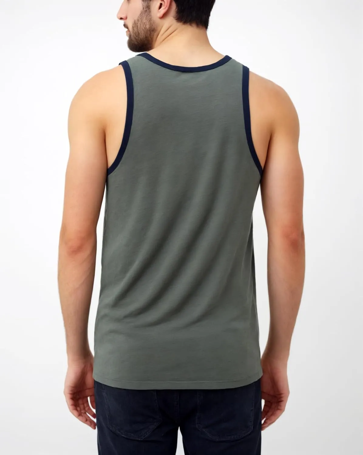 Mens Tank Top Soft Lightweight Gym Workout Beach Casual Sleeveless Muscle Shirts