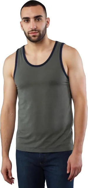 Mens Tank Top Soft Lightweight Gym Workout Beach Casual Sleeveless Muscle Shirts