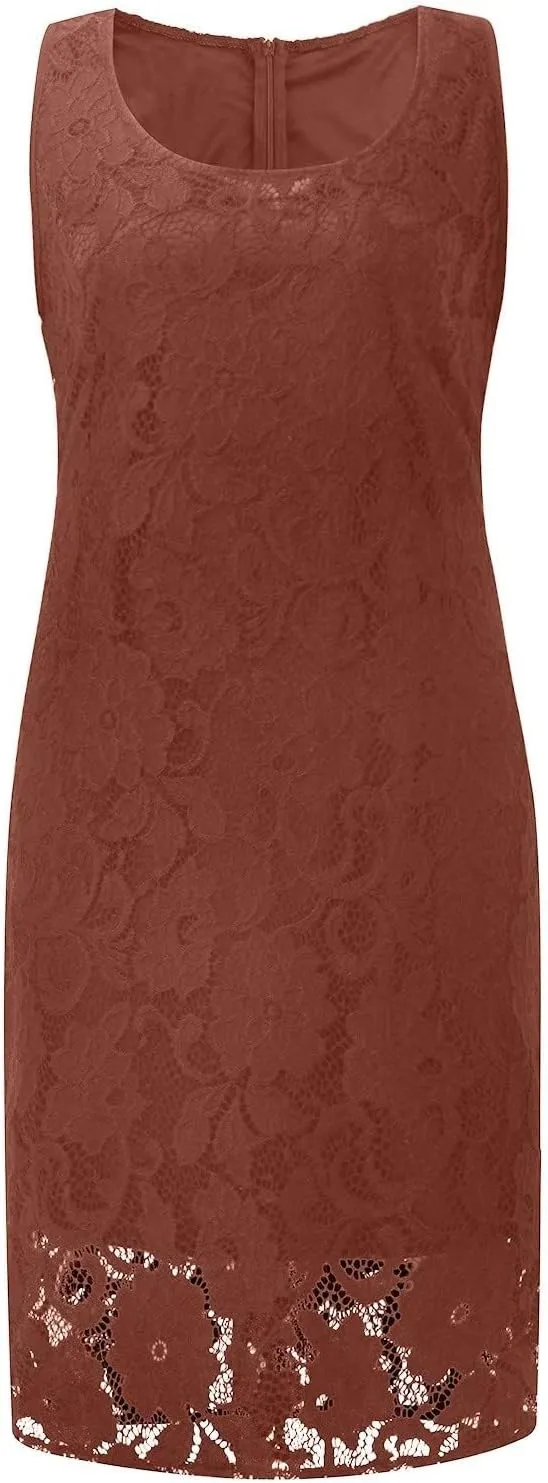 Mother of The Bride Dress Womens Summer 2 Piece Outfits Chiffon Lace Formal Evening Party Dress Casual Cocktail Dresses