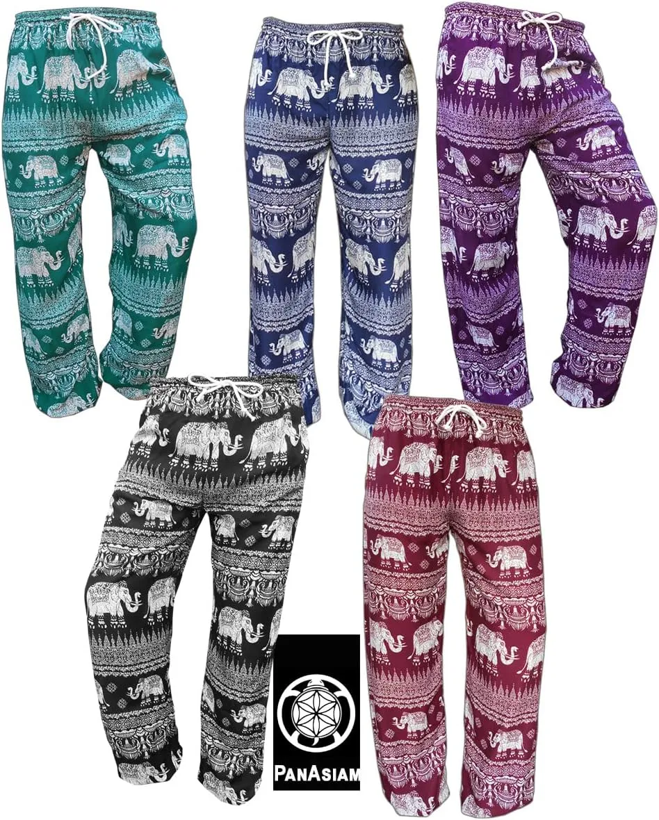PANASIAM Muck Harem Pants, fits Sizes S to M, Made of fine Natural Viscose, with 2 Pockets, fair Produced