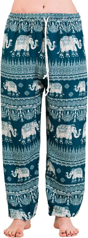 PANASIAM Muck Harem Pants, fits Sizes S to M, Made of fine Natural Viscose, with 2 Pockets, fair Produced