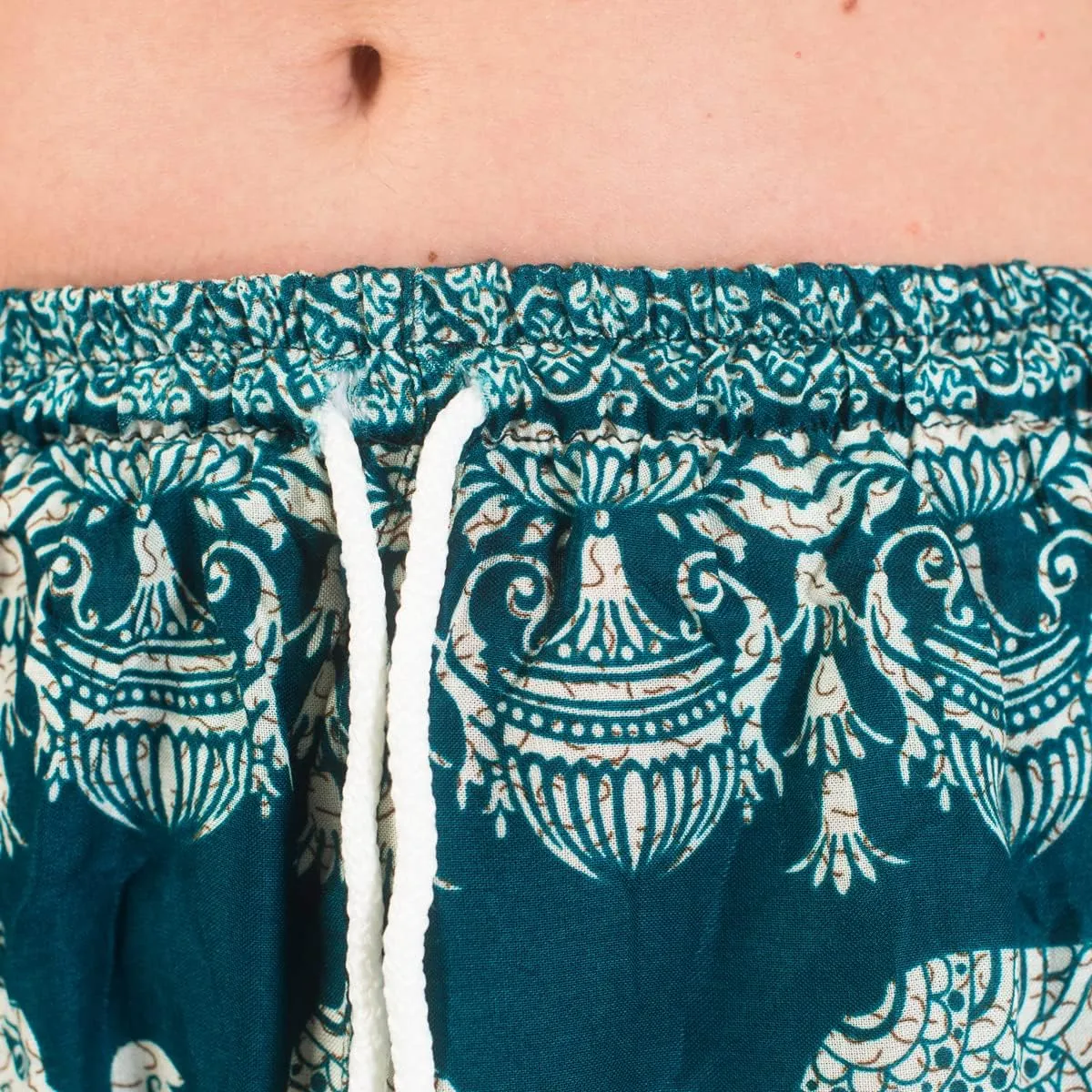 PANASIAM Muck Harem Pants, fits Sizes S to M, Made of fine Natural Viscose, with 2 Pockets, fair Produced