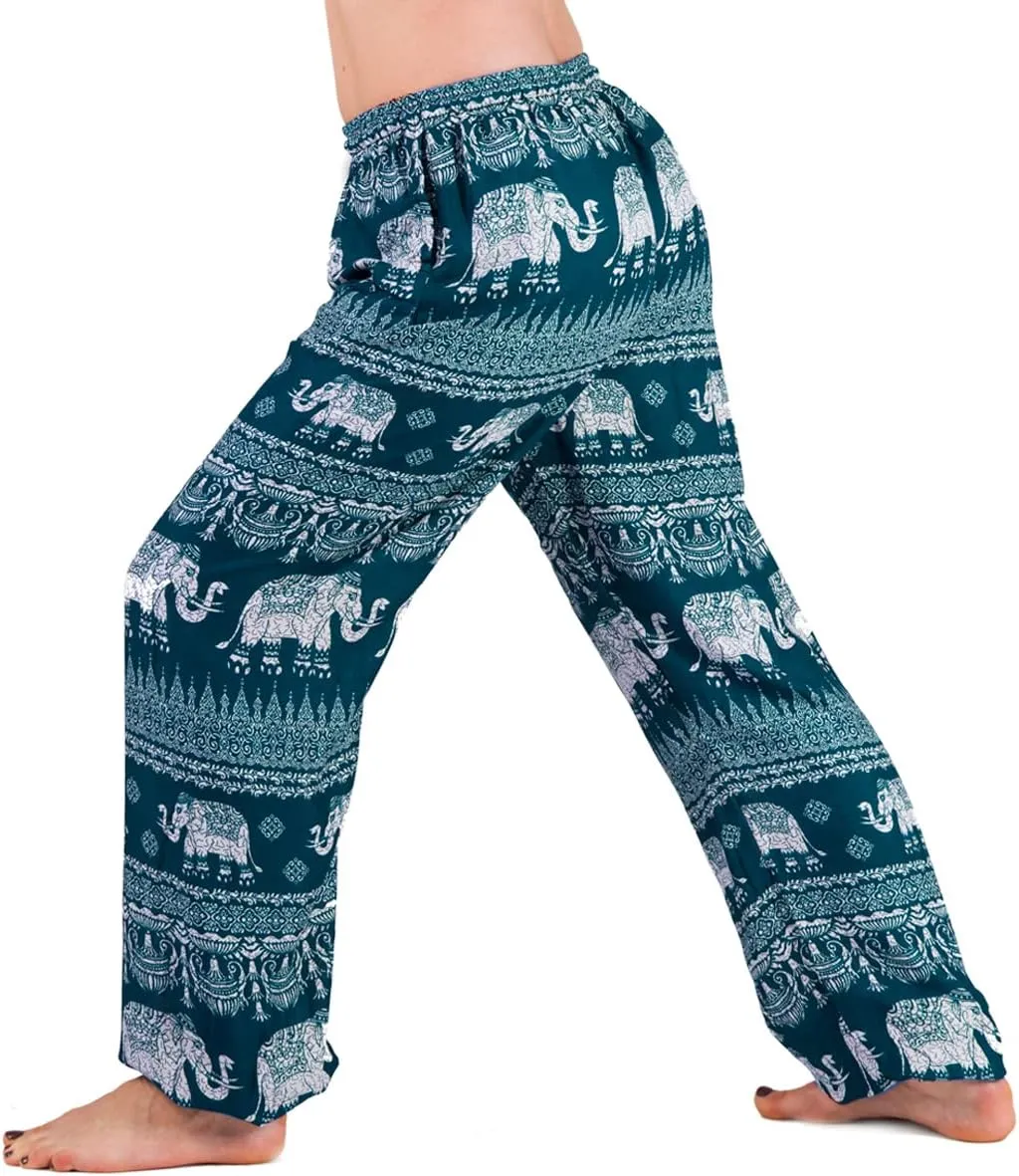 PANASIAM Muck Harem Pants, fits Sizes S to M, Made of fine Natural Viscose, with 2 Pockets, fair Produced