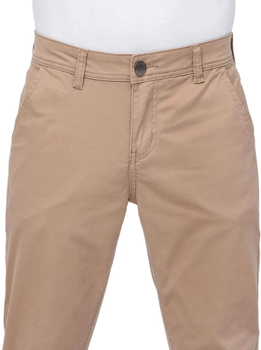 Plaid&Plain Mens Skinny Khaki Pants Skinny Fit Chinos