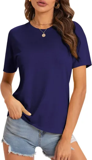 QUALFORT Women's Bamboo T-Shirt