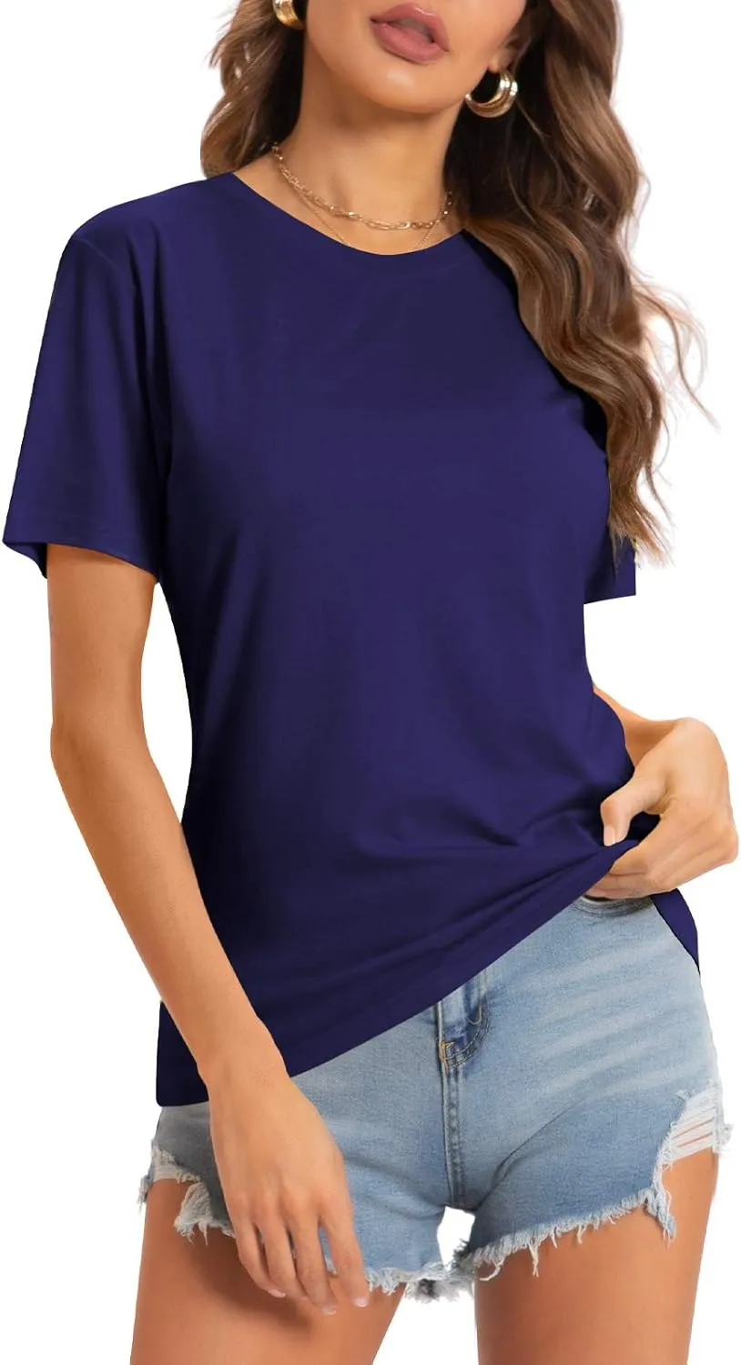 QUALFORT Women's Bamboo T-Shirt
