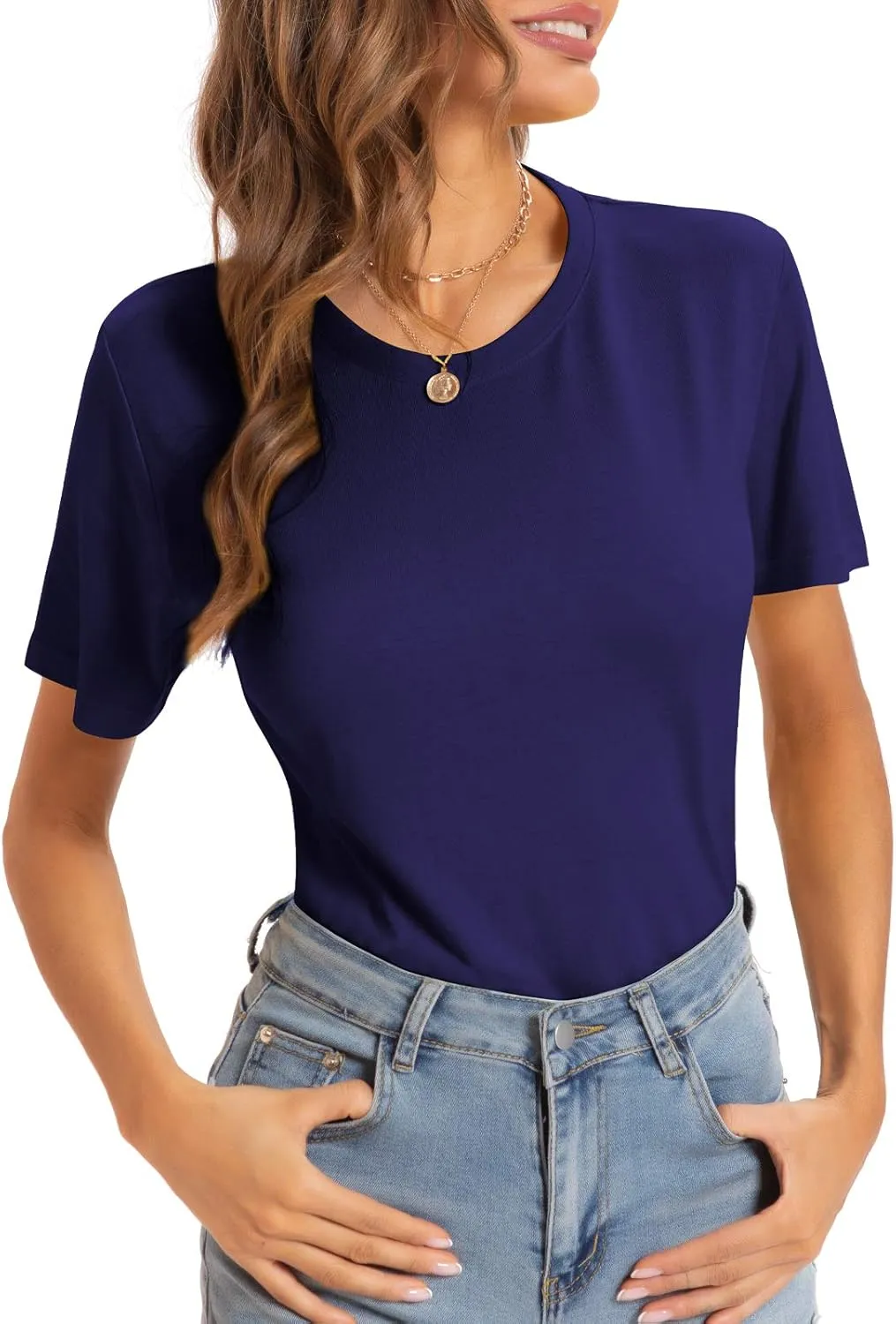 QUALFORT Women's Bamboo T-Shirt
