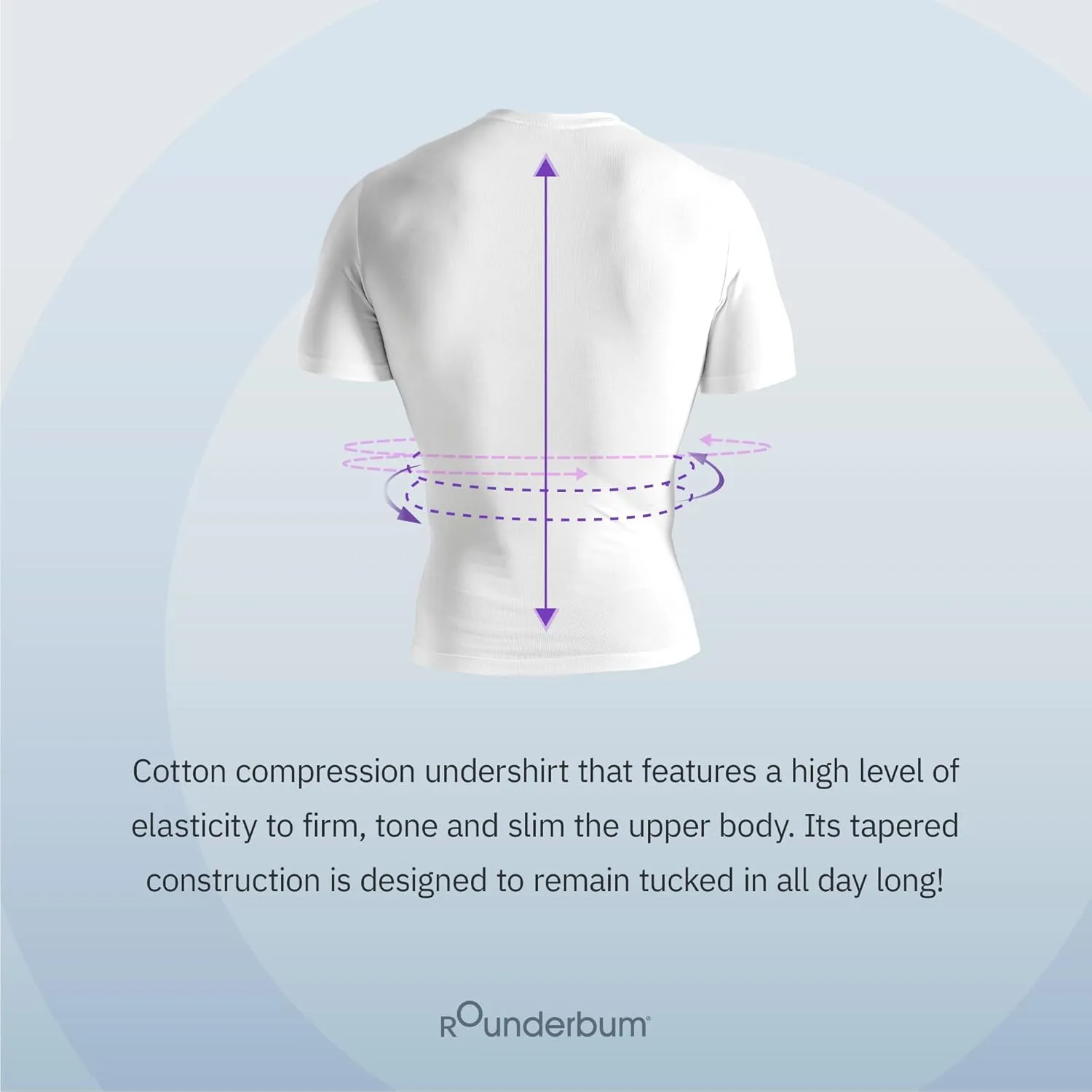 Rounderbum Seamless Compression T-Shirt