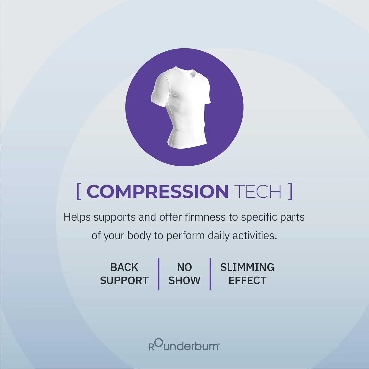 Rounderbum Seamless Compression T-Shirt