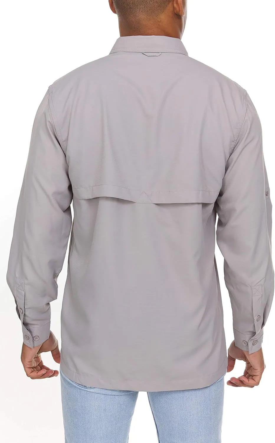 Swiss Alps Mens Long Sleeve Fishing Shirt